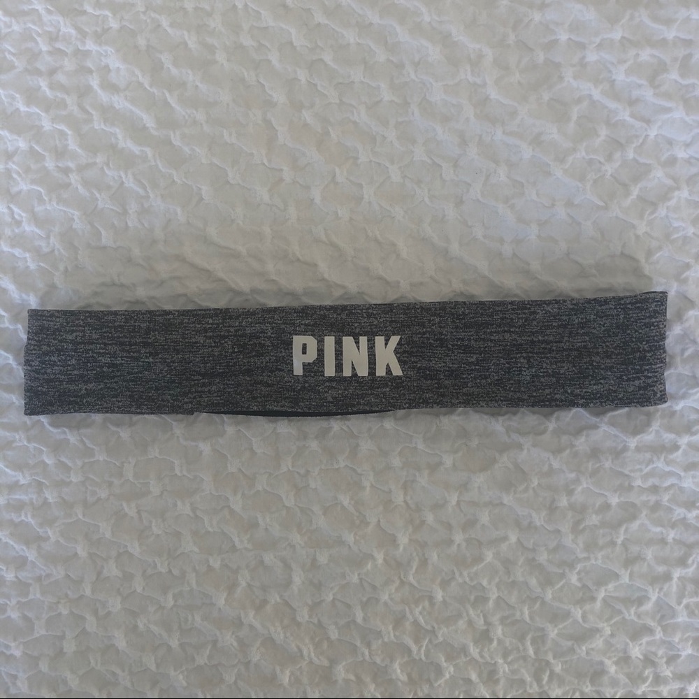 PINK Heather Grey Headband